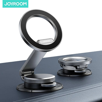 Joyroom Magnetic Car Mount All-Metal Strongest Magnet Foldable Phone Holder Dashboard