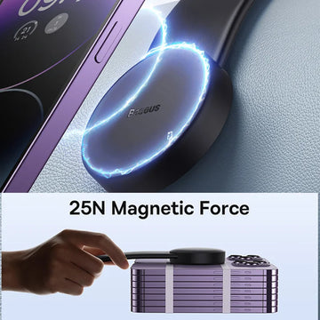 Baseus Magnetic Car Phone Holder Stand Foldable